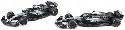 Набір автомоделей Bburago Formula Mercedes AMG F1 1:43 38201 2 шт Чорно-бірюзовий (4893993021239)