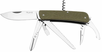 Мультитул Ruike Criterion L42 професійний EDC для ремонту, G10, нержавіюча сталь