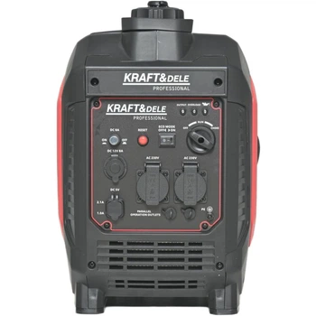 Генератор инверторный Kraft&Dele KD3163 3,5 кВт, 3,7 кВт макс., 230 В, 12 В, USB, ECO