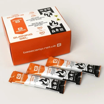 Гель для розжига BaseCamp Burning Gel, 30 стиков по 20 мл