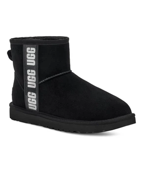Женские угги UGG с мехом 1159789911 (Черный, 40)