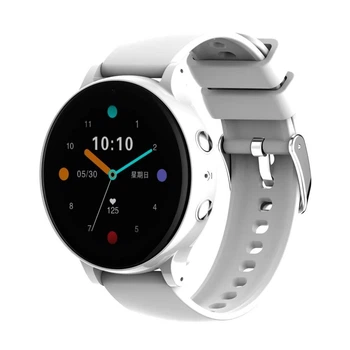 Круглий дитячий смарт годинник Lemfo CT26 з GPS, сім карткою, 4G, відеодзвінками та прослуховуванням Білий