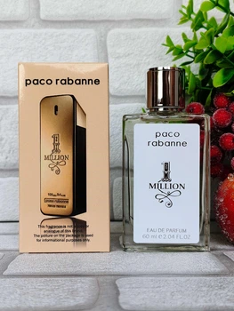 Парфюмированная вода для мужчин (версия Paco Rabanne 1 Million) 60 мл