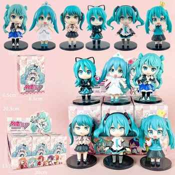 Аніме фігурка 10 см Blind Box Хацуне Міку вокалоїд, Hatsune Miku anime figure, блайнд бокс рандом, в коробці