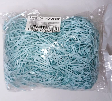 Бумажный наполнитель 50г Голубой Unison (PF050-38)