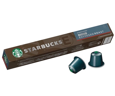 Кофе в капсулах Starbucks by Nespresso Decaf Espresso Roast для Nespresso Original 10 шт., без кофеина, алюминиевые капсулы