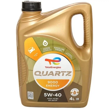 Олива моторна TOTAL QUARTZ ENERGY 9000 A3/B4 SN/CF 5W-40 4 л (170323)