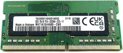 Оперативная память для ноутбука Samsung 8GB DDR4 3200MHz SO-DIMM 1Rx16 (M471A1G44AB0-CWE) код CG-369528261