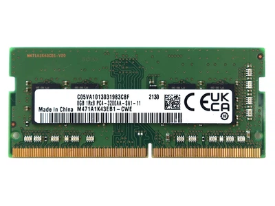 Оперативная память для ноутбука Samsung 8GB DDR4 3200MHz SO-DIMM 1Rx8 (M471A1K43EB1-CWE)