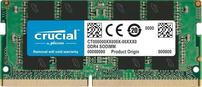 Оперативная память для ноутбука Crucial 8GB DDR4 2666MHz SO-DIMM (CT8G4SFRA266.M16FG)