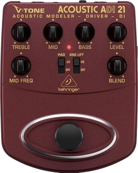 Педаль эффектов Behringer ADI21 с предусилителем и DI-боксом (4033653050807)