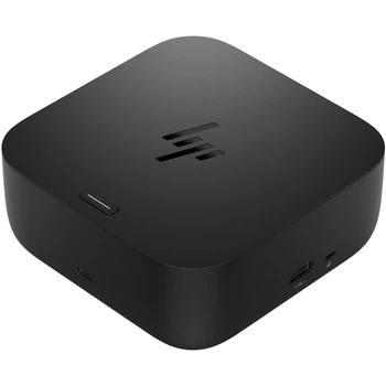 Док-станція - хаб HP G6 Type-C Dock (HDMI / USB 3.1x3 / Type-C / DPx2 / RJ45) BS7S5AA чорна
