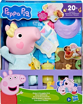 Интерактивная игрушка Peppa Pig Крошка Эви хрюшки-обнимашки (G1637)