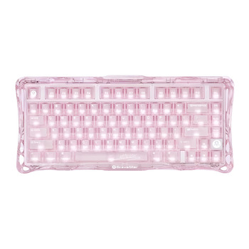 Клавіатура GravaStar Mercury K1 Lite із комбінованим підключенням - Crystal Rose