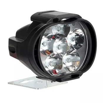 Светодиодная фара дополнительного света для мототехники 6 LED (15Вт, 1500 Лм) 12V 1шт