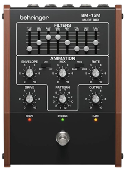 Педаль эффектов Behringer BM-15M — резонансный фильтр (4033653000536)