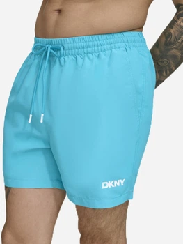 Шорты пляжные мужские Donna Karan NY (DKNY) 85201546 2XL Бирюзовые (1161255262)