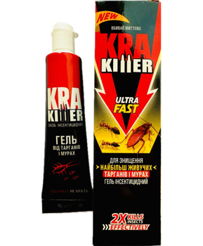 Гель від тарганів та мурах Kra Killer 30мл