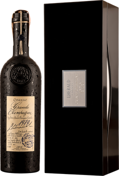 Коньяк Lheraud Grande Champagne 1979 0.7 л 48% у подарунковій упаковці (3558270002394)