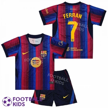 Дитяча футбольна форма Barcelona FERRAN 7 Барселона 2026-2027 Home 135-145 см (set4782-138622-4)