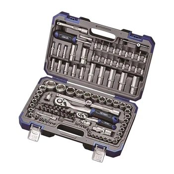 Набір інструментів професійний Haisser Black 70255 1/2", 1/4" 108 шт