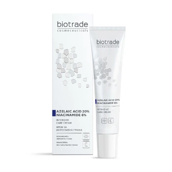Крем для лица Biotrade Intensive интенсивного действия с азелаиновой кислотой 20% и ниацинамидом 6% 30 мл