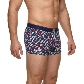 Мужские трусы BaMeiNu BP-0535 2XL боксеры синий сердечки