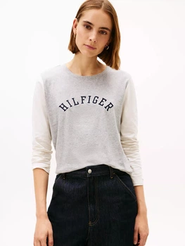 Лонгслів довгий жіночий Tommy Hilfiger 452574856 M Сірий (1161146238)