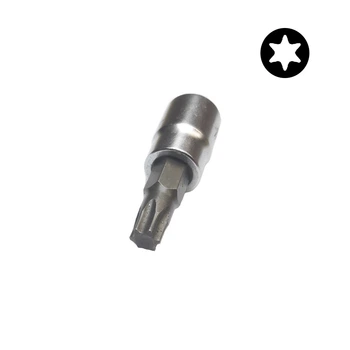 Бита 6-ти гранная Toptul в головке под 1/4" ТОRX T35