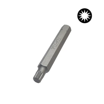 Біта довга 6-ти гранна Toptul 10мм Spline M8