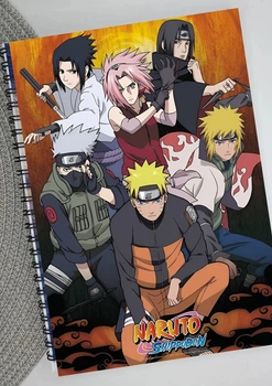 Скетчбук Наруто Naruto 30 листов А5 на пружине 18989