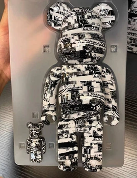 Статуетка Bearbrick Kosuke Kawamura 100% & 400% Set