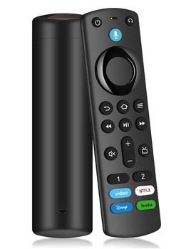 Пульт для TV Stick (2/3 покоління, Lite, 4K, 4K Max), TV Box / Smart TV — з голосом, швидке підключення