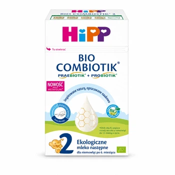 Суха молочна суміш HiPP 2 BIO Combiotik для дітей від 6 місяців 550 г