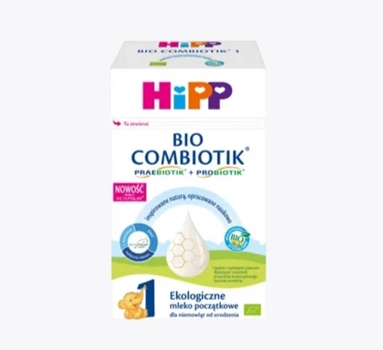 Суха молочна суміш HiPP 1 BIO Combiotik для дітей від народження 550 г
