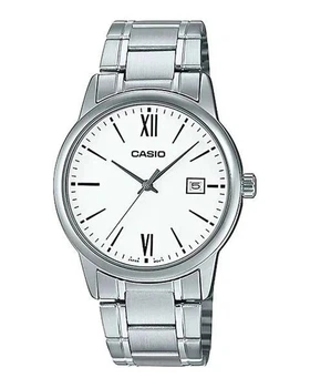 Мужские часы Casio MTP-V002D-7B3 белые 30 м