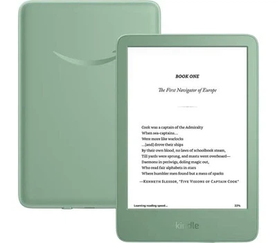 Электронная книга Amazon Kindle 11th Gen 16 GB 2024 Зеленый (Kindle11Gen2024) -COPY-