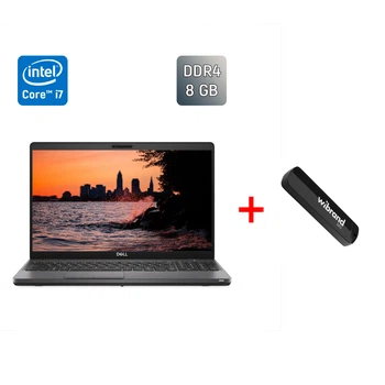 Ультрабук Dell Latitude 5500 / 15.6" (1920x1080) IPS / Intel Core i7-8665U (4 (8) ядра по 1.9 - 4.8 GHz) / 8 GB DDR4 / 256 GB SSD / Intel UHD Graphics / USB Type-C / WebCam / HDMI / Windows 10 б/в