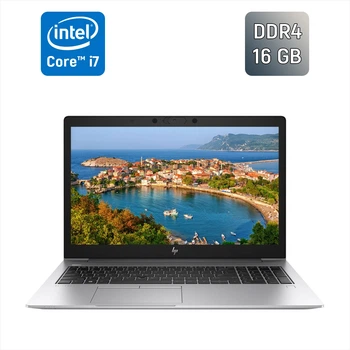 Ноутбук HP EliteBook 850 G6 / 15.6" (1920x1080) IPS / Intel Core i7-8665U (4 (8) ядра по 1.9 - 4.8 GHz) / 16 GB DDR4 / 512 GB SSD / Intel UHD Graphics / WebCam / Fingerprint / Windows 10 б/у