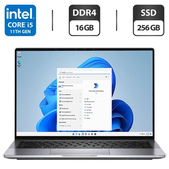 Ультрабук Dell Latitude 9420 / 14" (1920x1080) IPS / Intel Core i5-1145G7 (4 (8) ядра по 4.4 GHz) / 16 GB DDR4 / 256 GB SSD / Intel Iris Xe Graphics / WebCam б/у