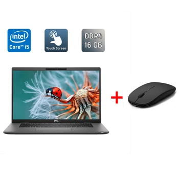 Ультрабук Б-клас Dell Latitude 7530 / 15.6" (1920x1080) IPS Touch / Intel Core i5-1245U (10 (12) ядер по 1.2 - 4.4 GHz) / 16 GB DDR4 / 512 GB SSD / Intel Iris Xe Graphics / WebCam б/в + Подарок Бездротова миша / USB