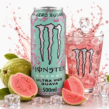 Енергетичний напій Monster Energy ULTRA VICE GUAVA Zero Sugar 500 ml енергетик