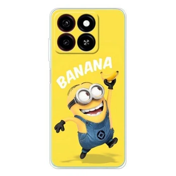 Мультяшный принт на Чехол для Блейд А35 Banana