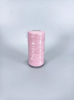 Бечевка декоративная 2мм х 100м 80г розовая Розовый Unison (D02901 -pink)