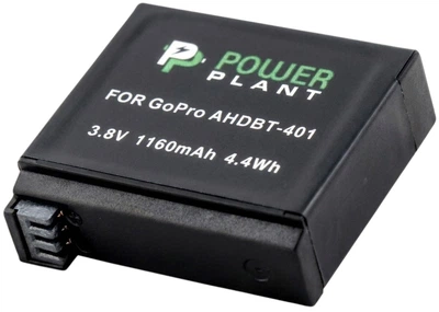 Акумулятор PowerPlant для GoPro AHDBT-401 (DV00DV1401)