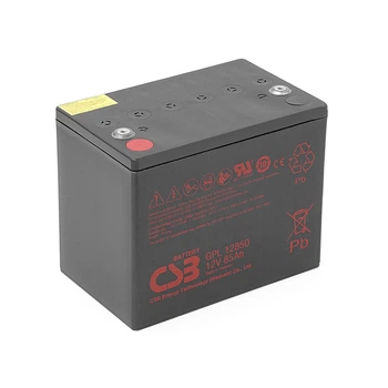 Аккумуляторная батарея CSB GPL12850 12V 85Ah black