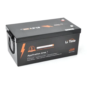 Аккумуляторная батарея Li-TIME LiFePO4 51,2V 100Ah 5120Wh