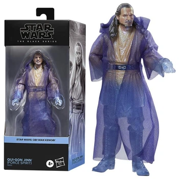 Фигурка Квай Гон Джинн Оби-Ван Кеноби Star Wars Black Series Obi-Wan Kenobi Qui-Gon Jinn Hasbro F8202