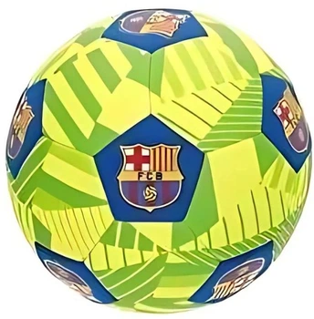 М'яч для пляжного футболу F.C. Barcelona Розмір 5 Салатово-зелений (8412842776159)