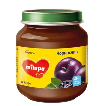 Пюре фруктовое детское Нутриция Milupa (Милуп) Чернослив 125 г
